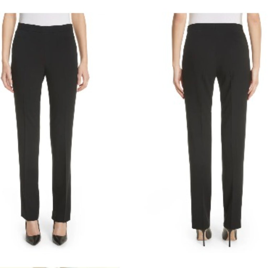 New! High-Fashion Pinstripe Trousers From Akris Puntonever Worn!
